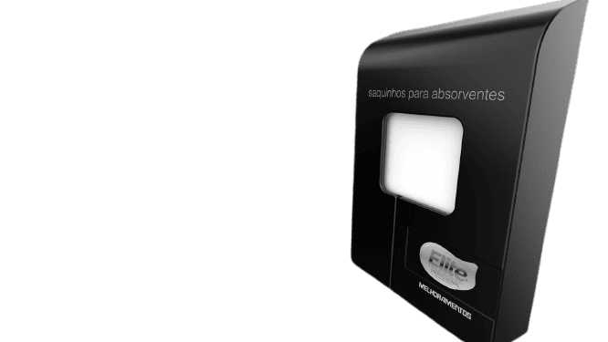 Dispenser Saco Absorvente Preto