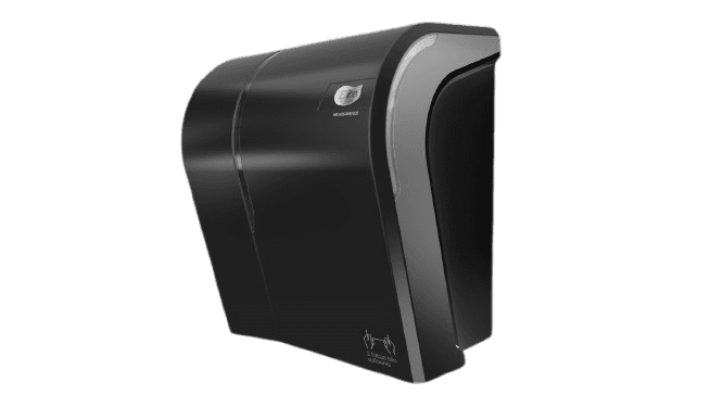 Dispenser Toalha Autocorte Preto